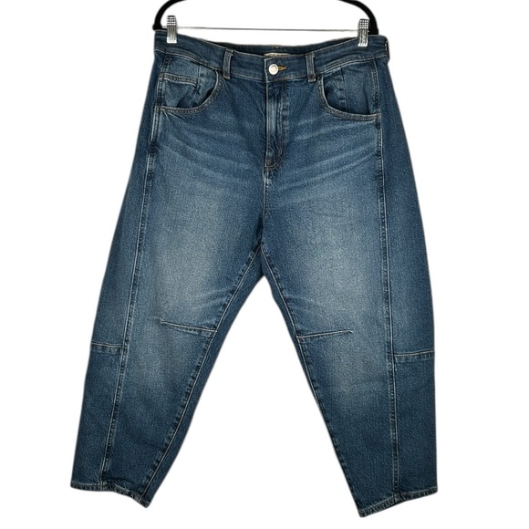 Festi by Torrid Barrel Denim Medium Wash Casual Straight Leg Jeans Size 12 - Picture 1 of 7